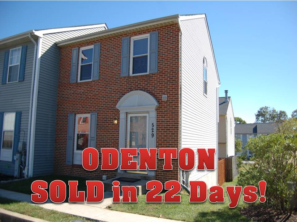 King ransom townhome for sale in odenton md