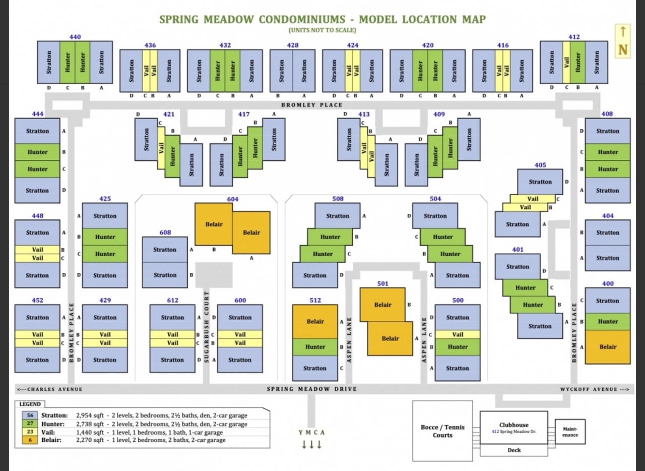 Spring Meadow Wyckoff NJ Condos and Townhomes