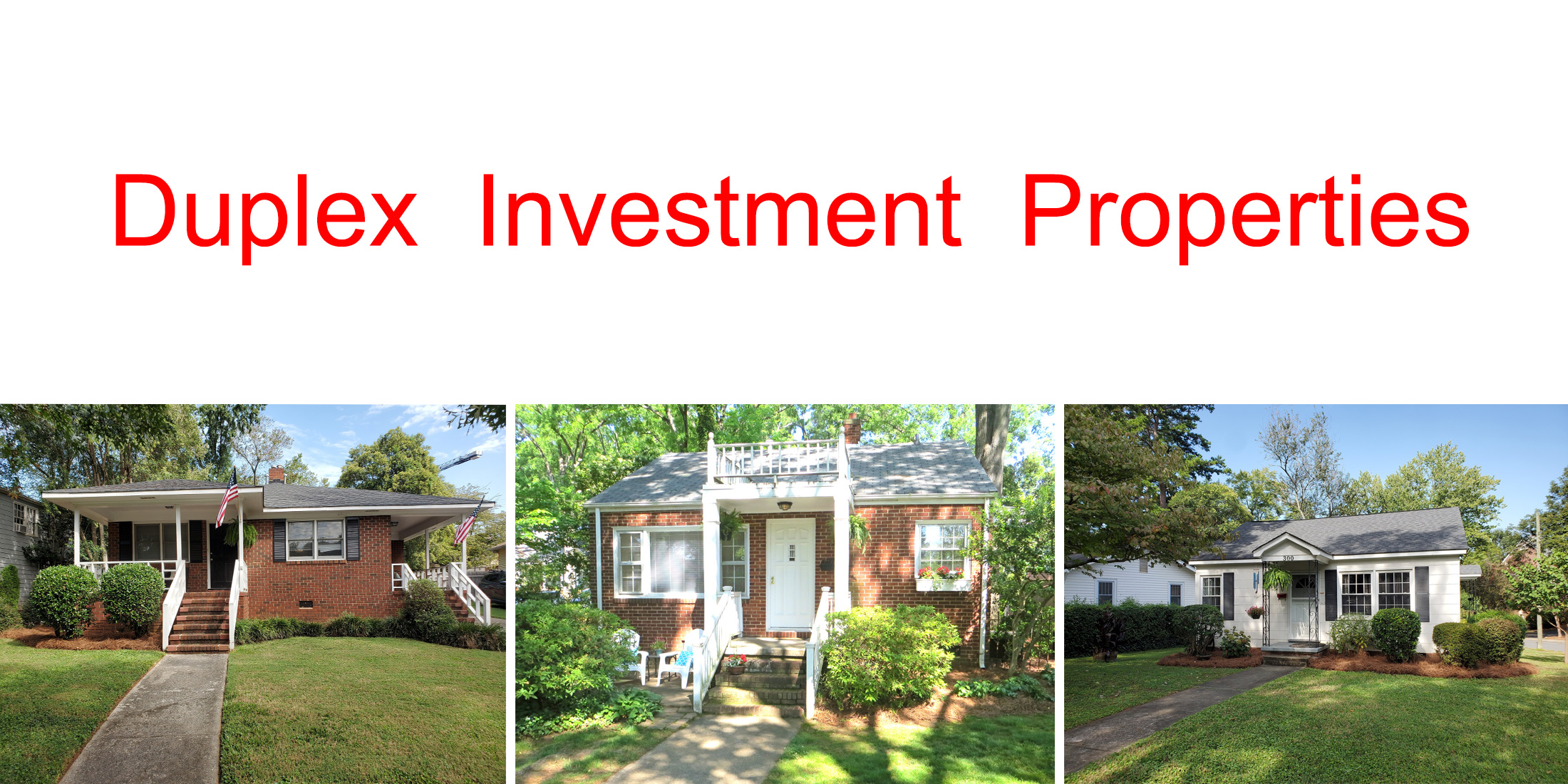 Charlotte NC Investment Properties