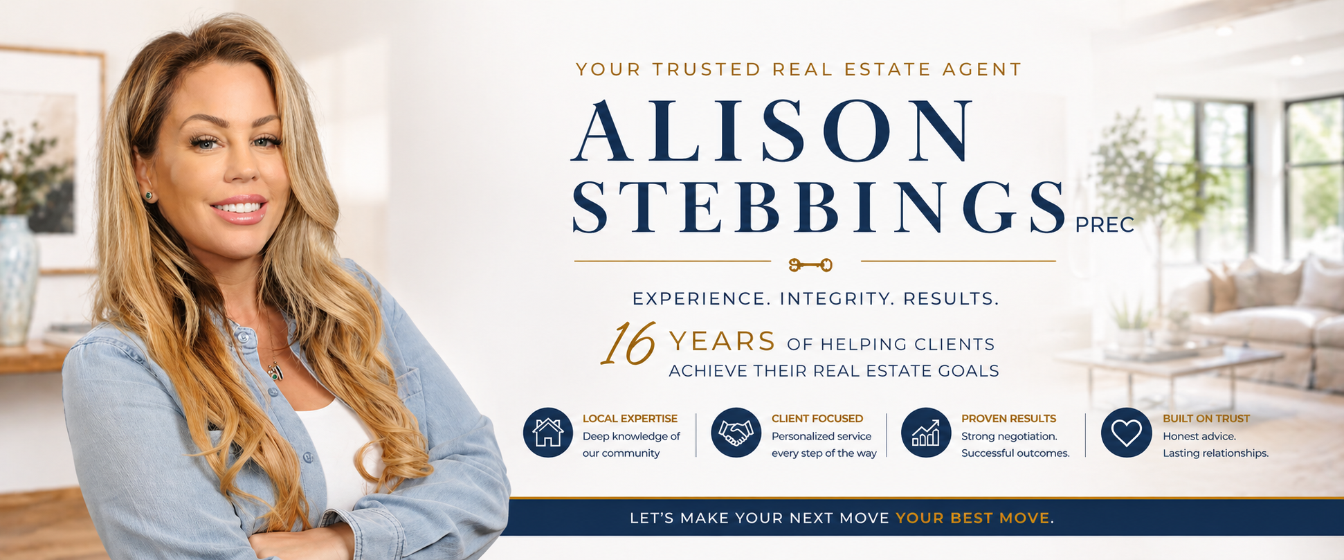 Alison Stebbings PREC - Your Trusted Real Estate Agent