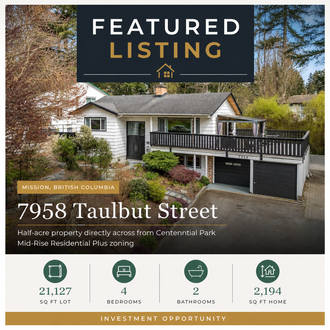 7958 Taulbut Street, Mission &mdash; Featured Listing