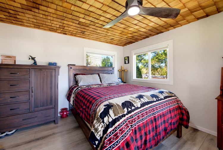 Bedrooms and bathroom