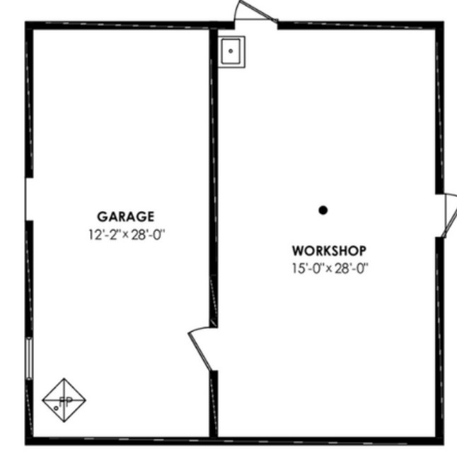 The Barn floor plan