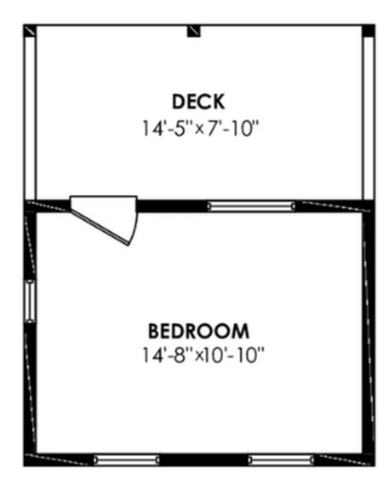 The Cabin floor plan