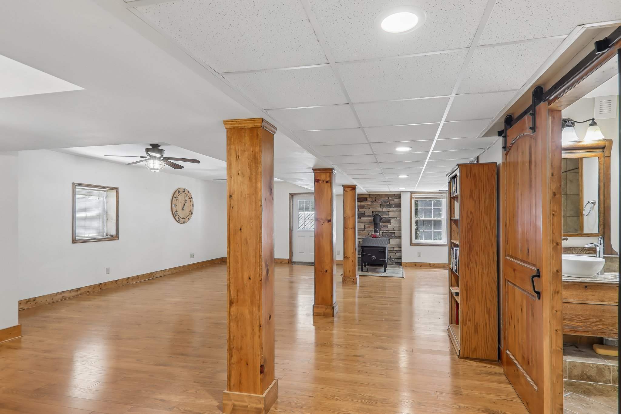 Heated second living quarters at 1414 Kanuga Road