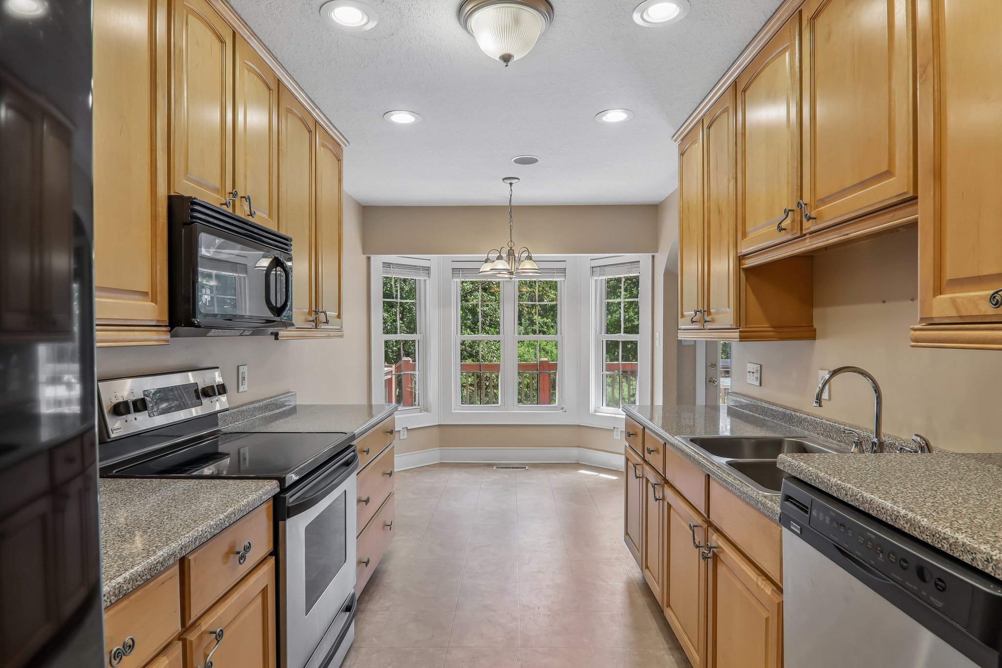 Main-level kitchen at 1414 Kanuga Road Hendersonville NC