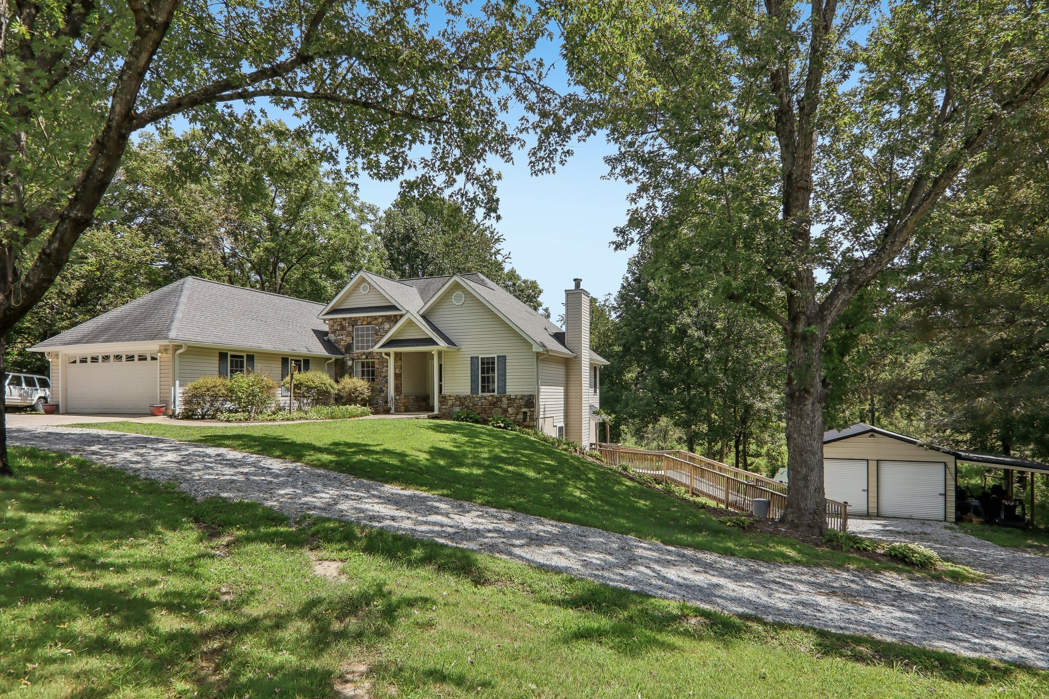 Exterior and outbuildings at 1414 Kanuga Road Hendersonville NC