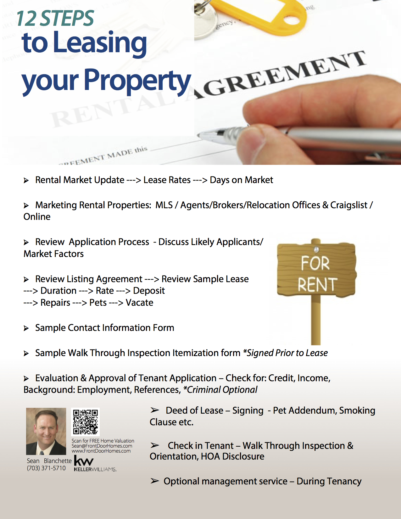 12 Steps to Leasing Your Property