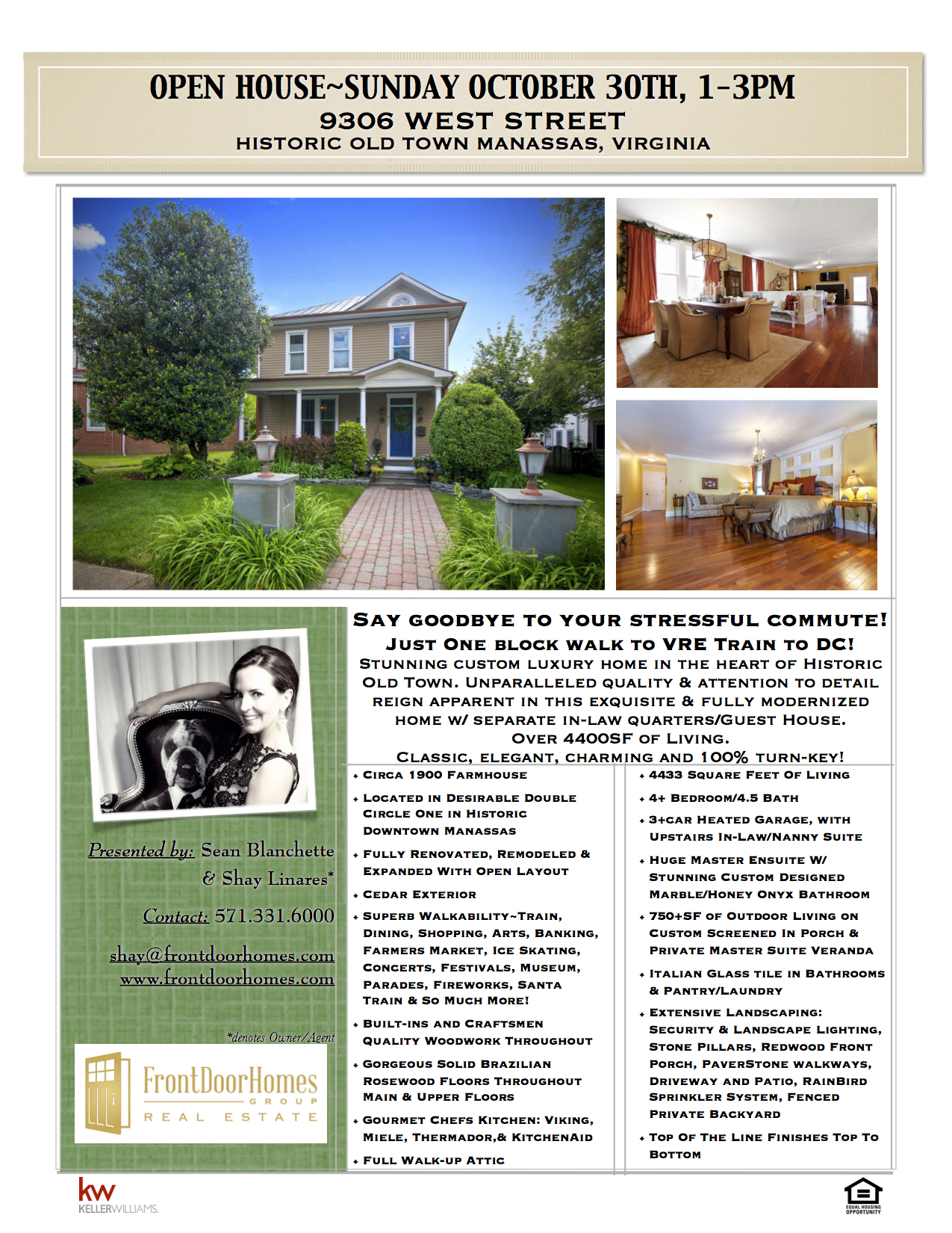 Open House: 9306 West Street, Manassas, VA 20110