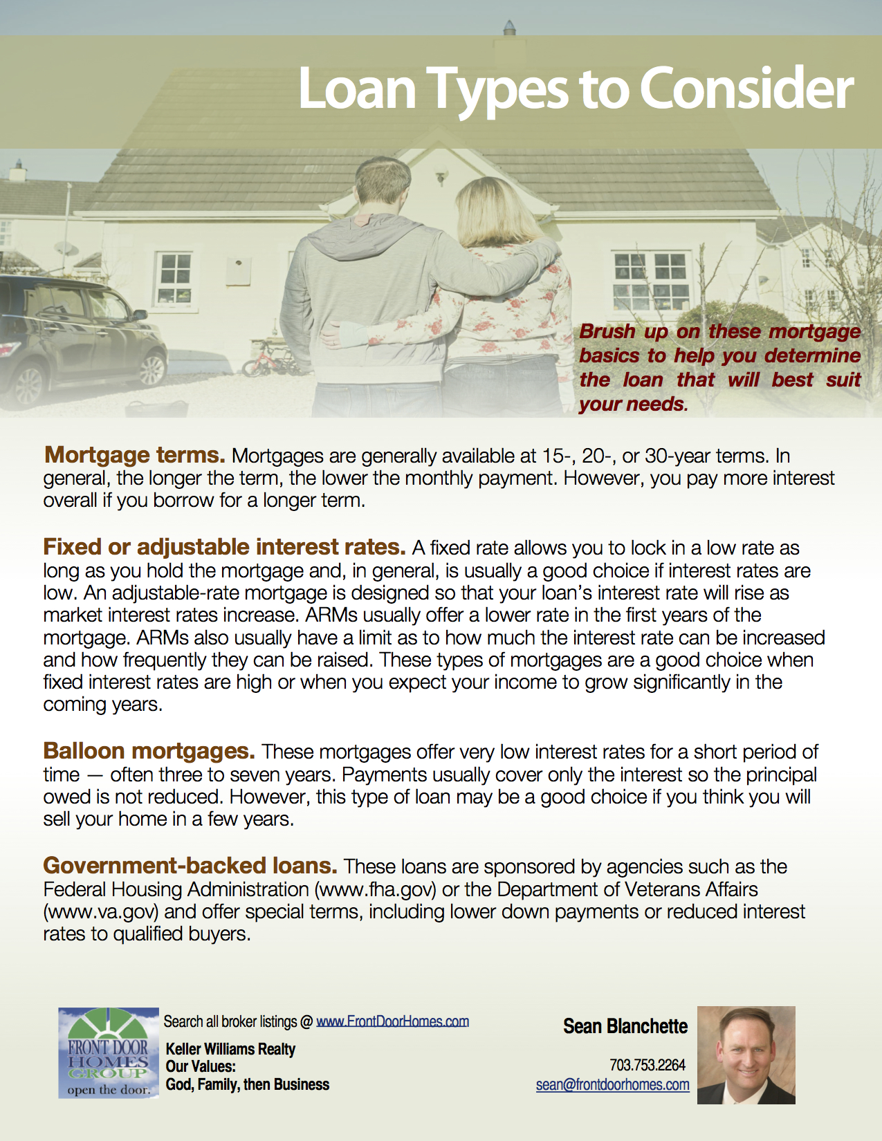Loan Types to Consider