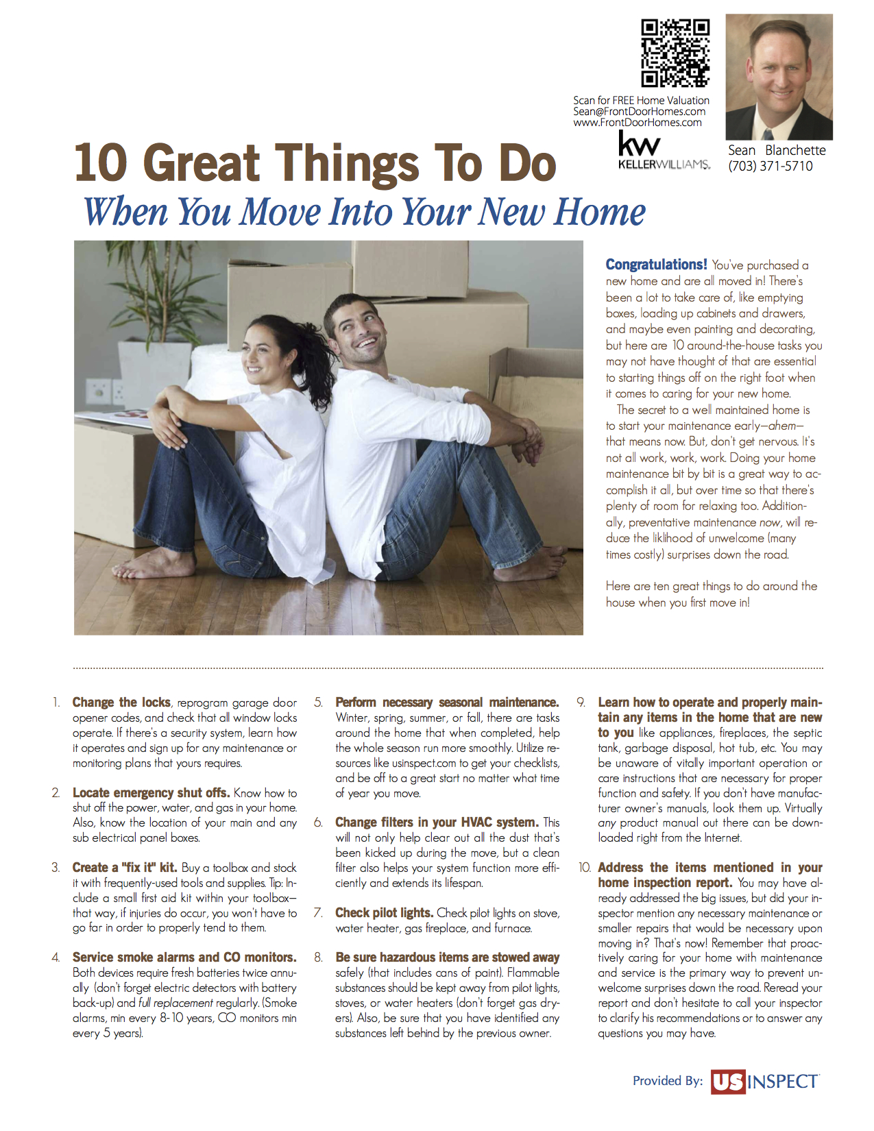 10 Great Things to Do When You Move into Your New Home