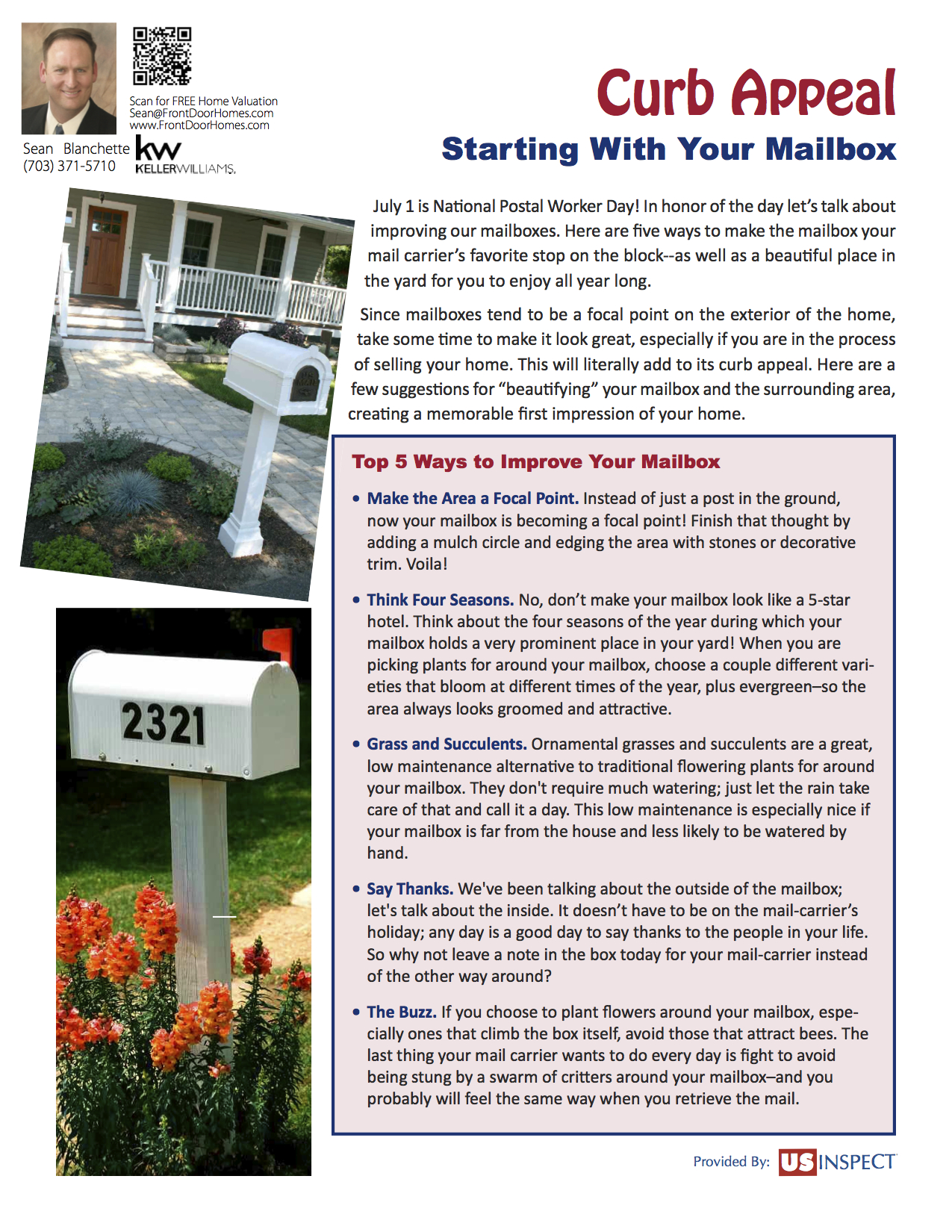 Curb Appeal - Starting with Your Mailbox