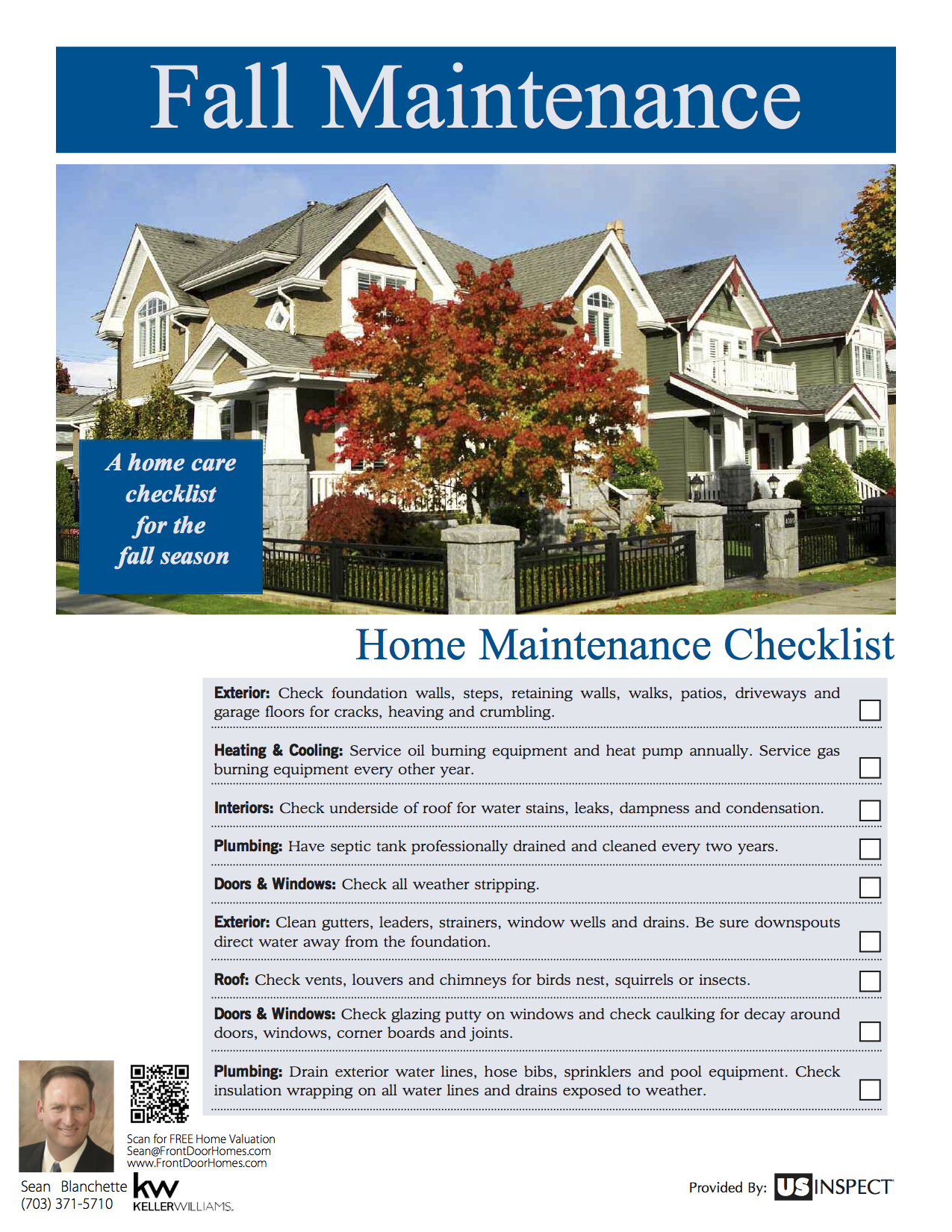 Fall Maintenance