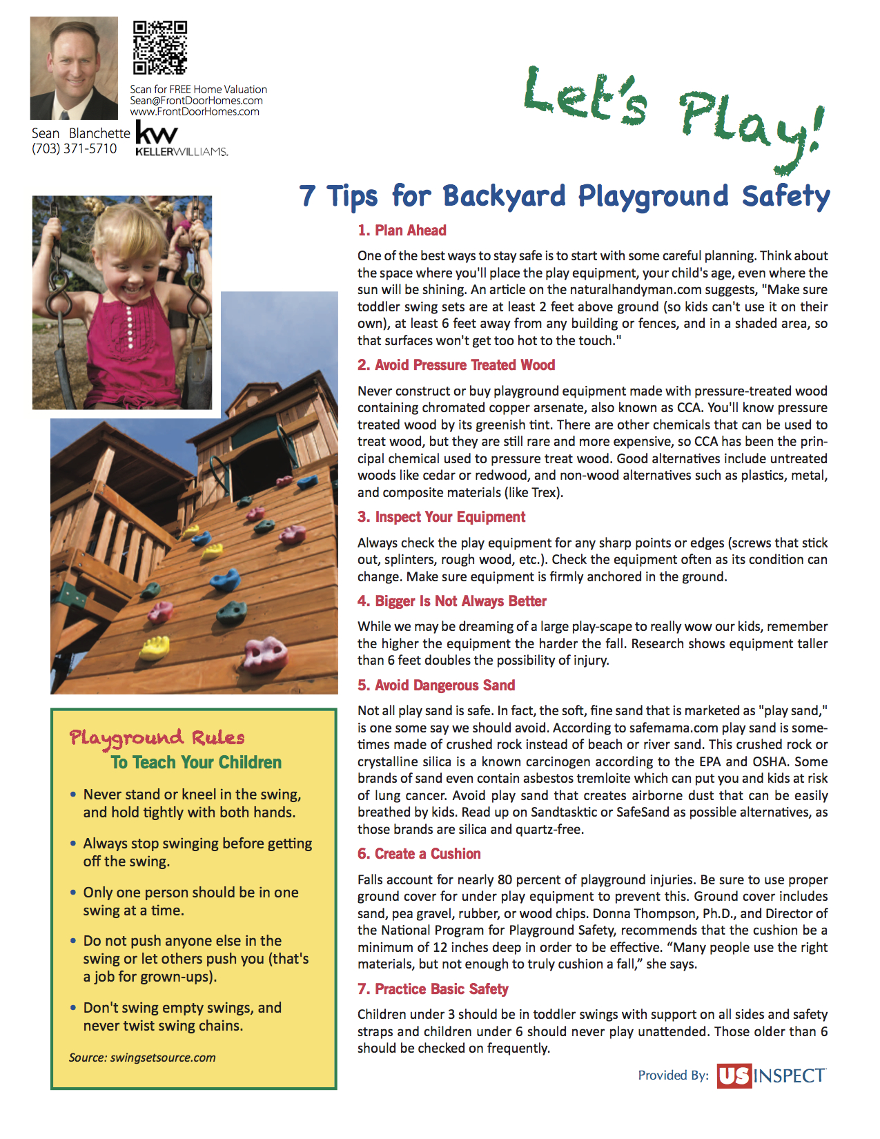 7 Tips for Backyard Playground Safety