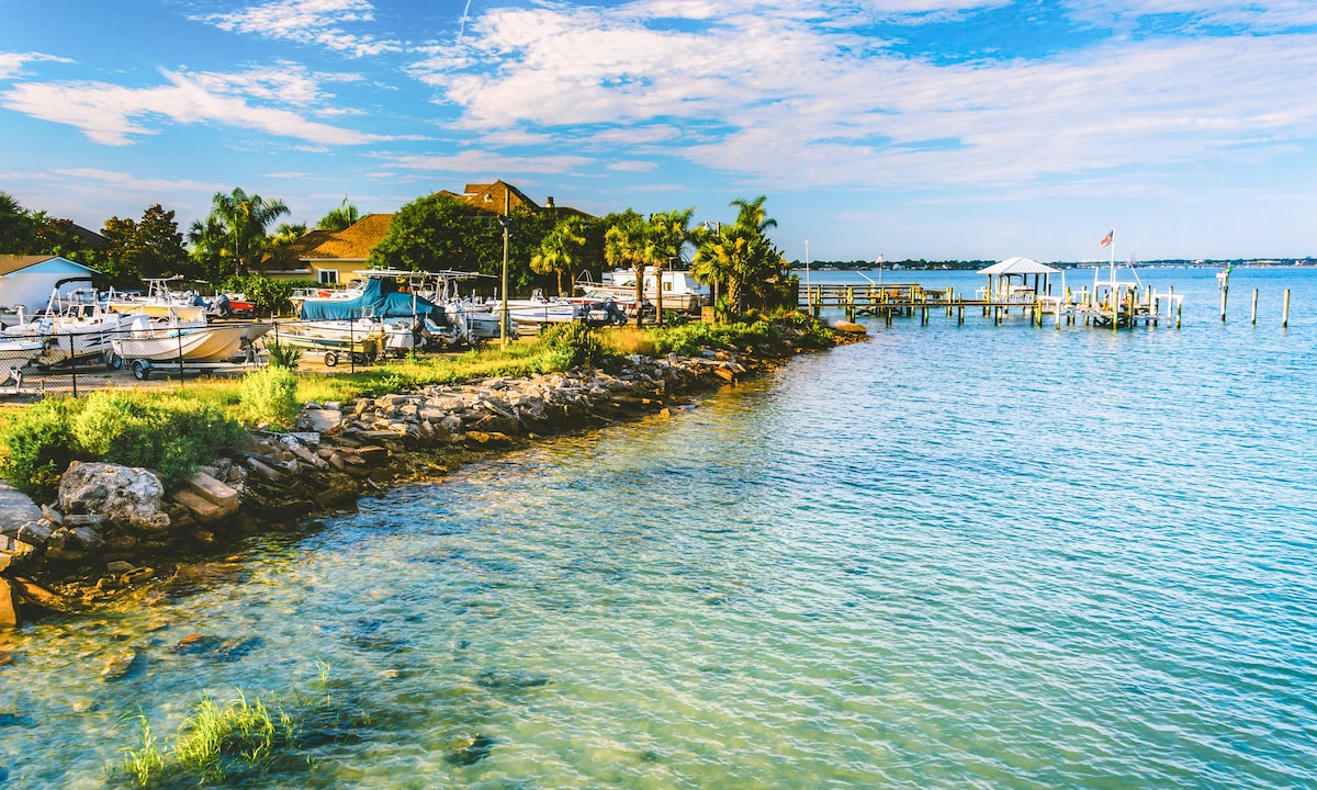 Vilano Beach waterfront
