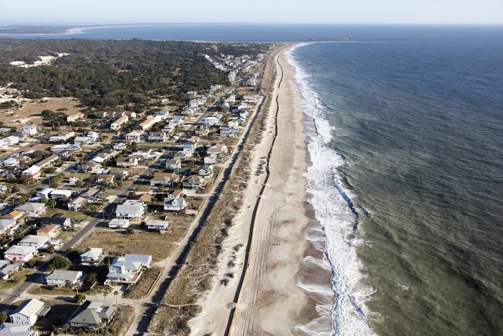 St. Augustine Beach aerial