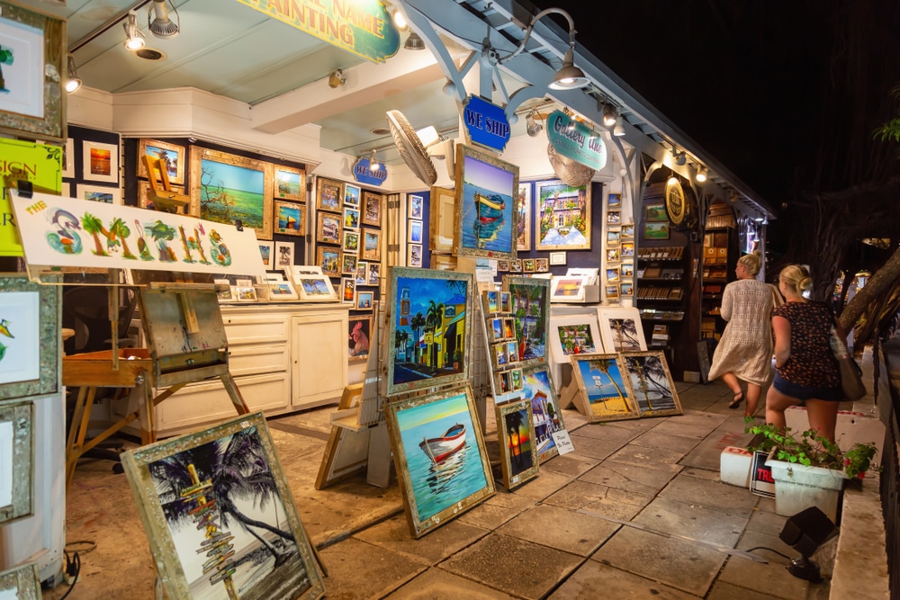 Art walk downtown