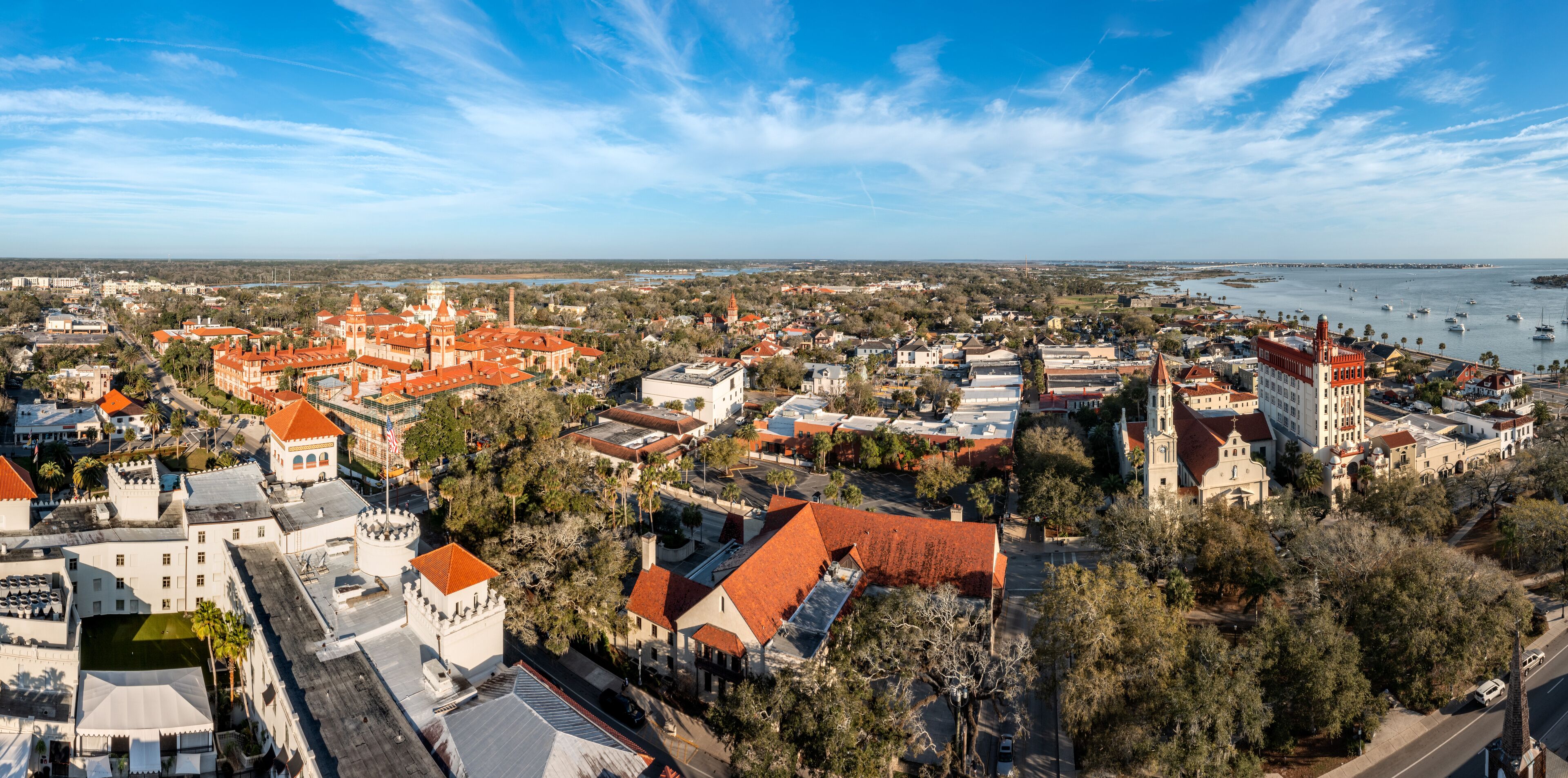 St. Johns County aerial view