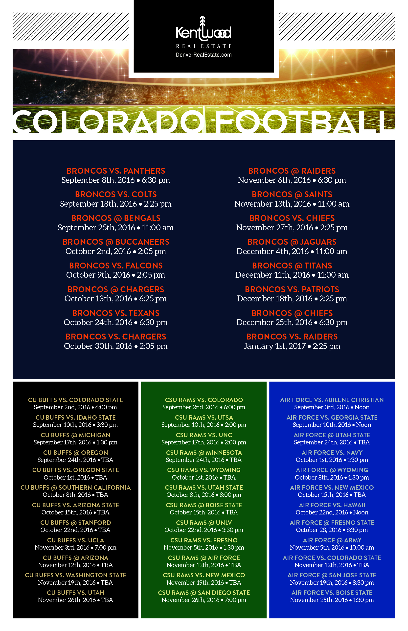 Cu Denver Schedule - by3p732