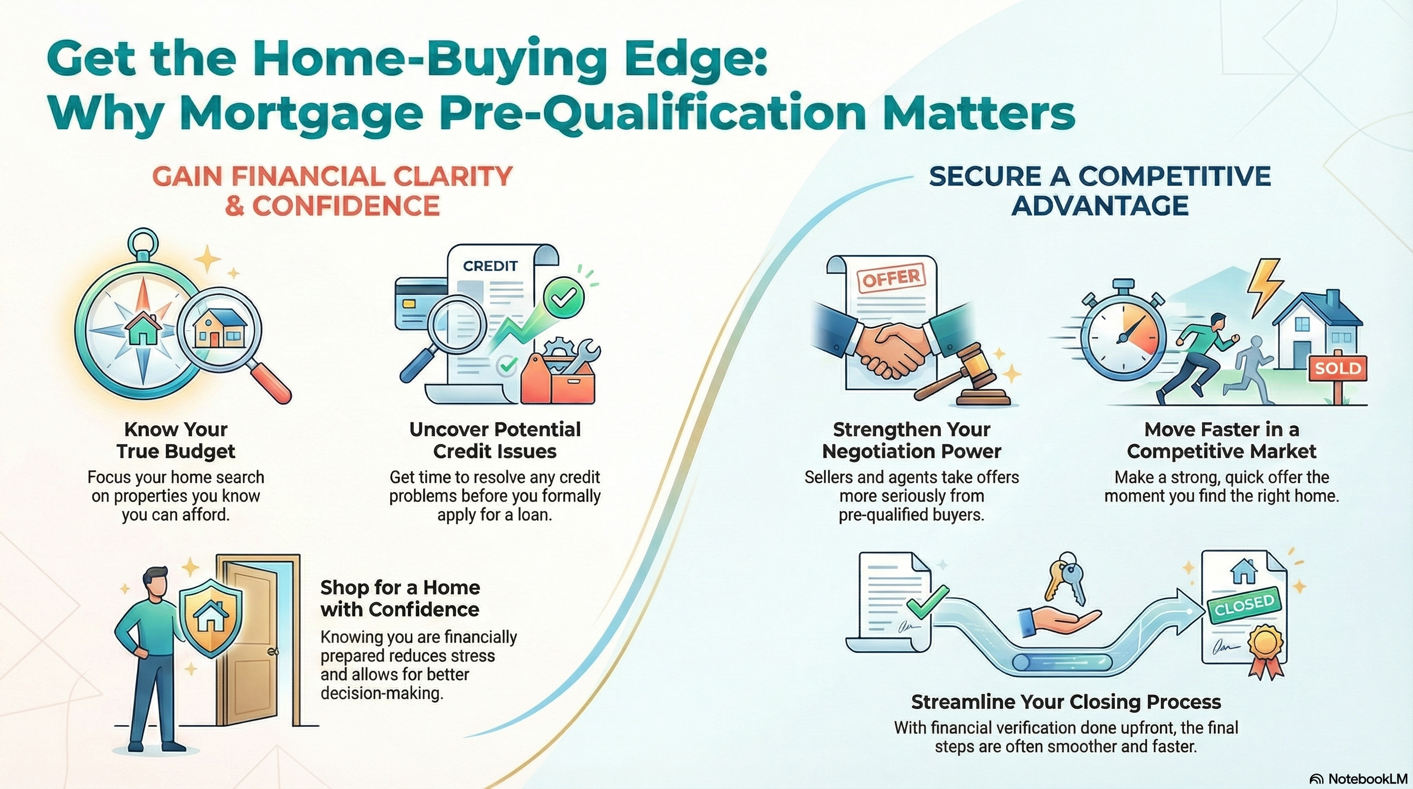10 Reasons Why Home Buyers Should Get Pre-Qualified Before Starting Their Home Search