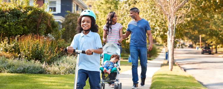 walk through the community