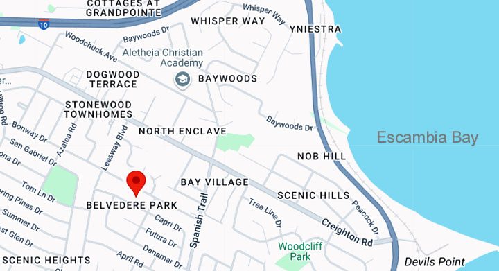 Belvedere Park Map