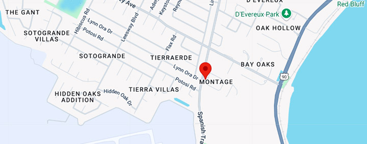 Pensacola Map Featuring the Montage Community