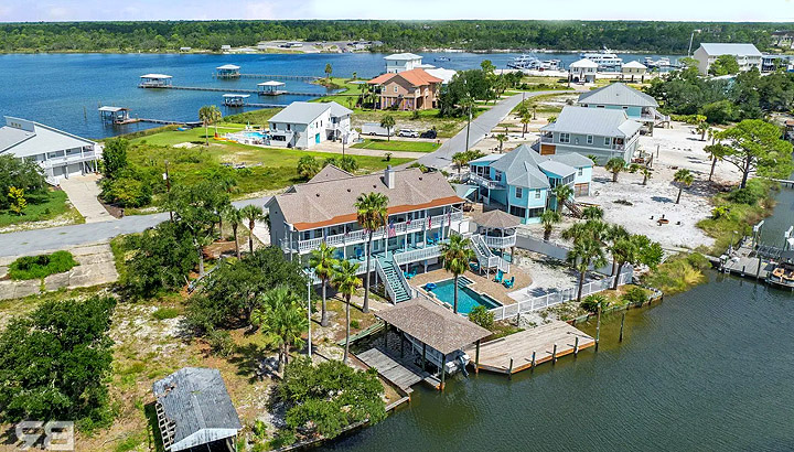 Aerial View of Siguena Cove