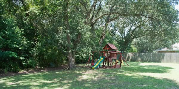 Backyard at Linger Ct