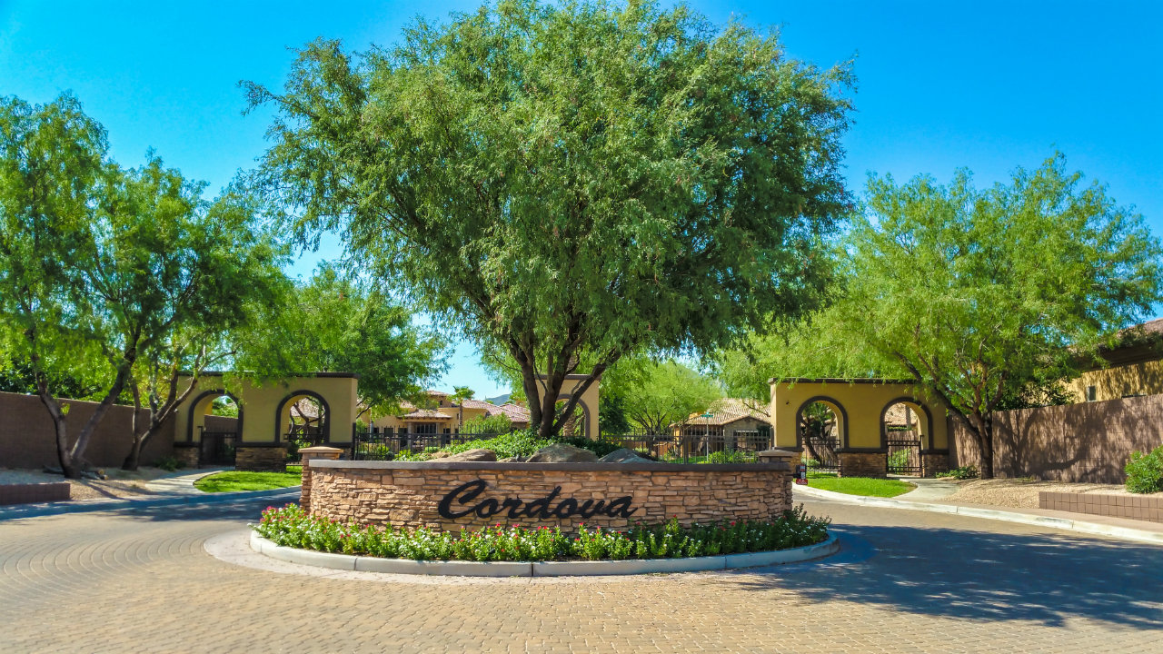 Cordova Community in Gilbert, AZ Cordova Luxury Homes