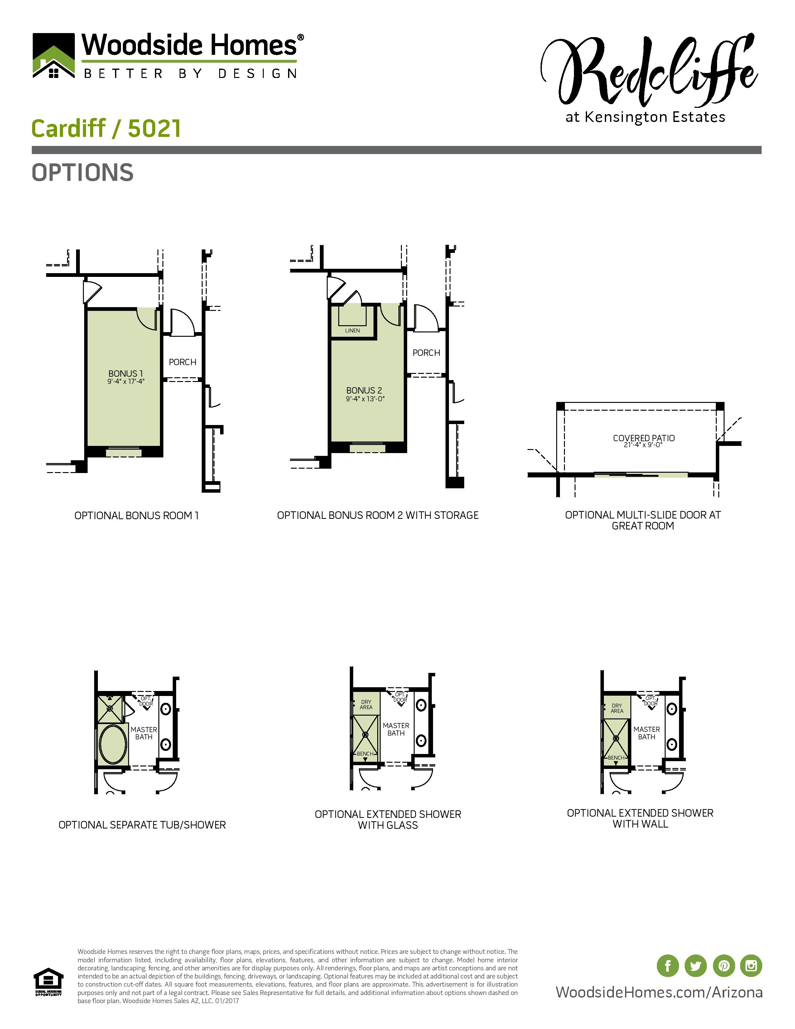 Woodside Homes Cardiff Plan Floor 2