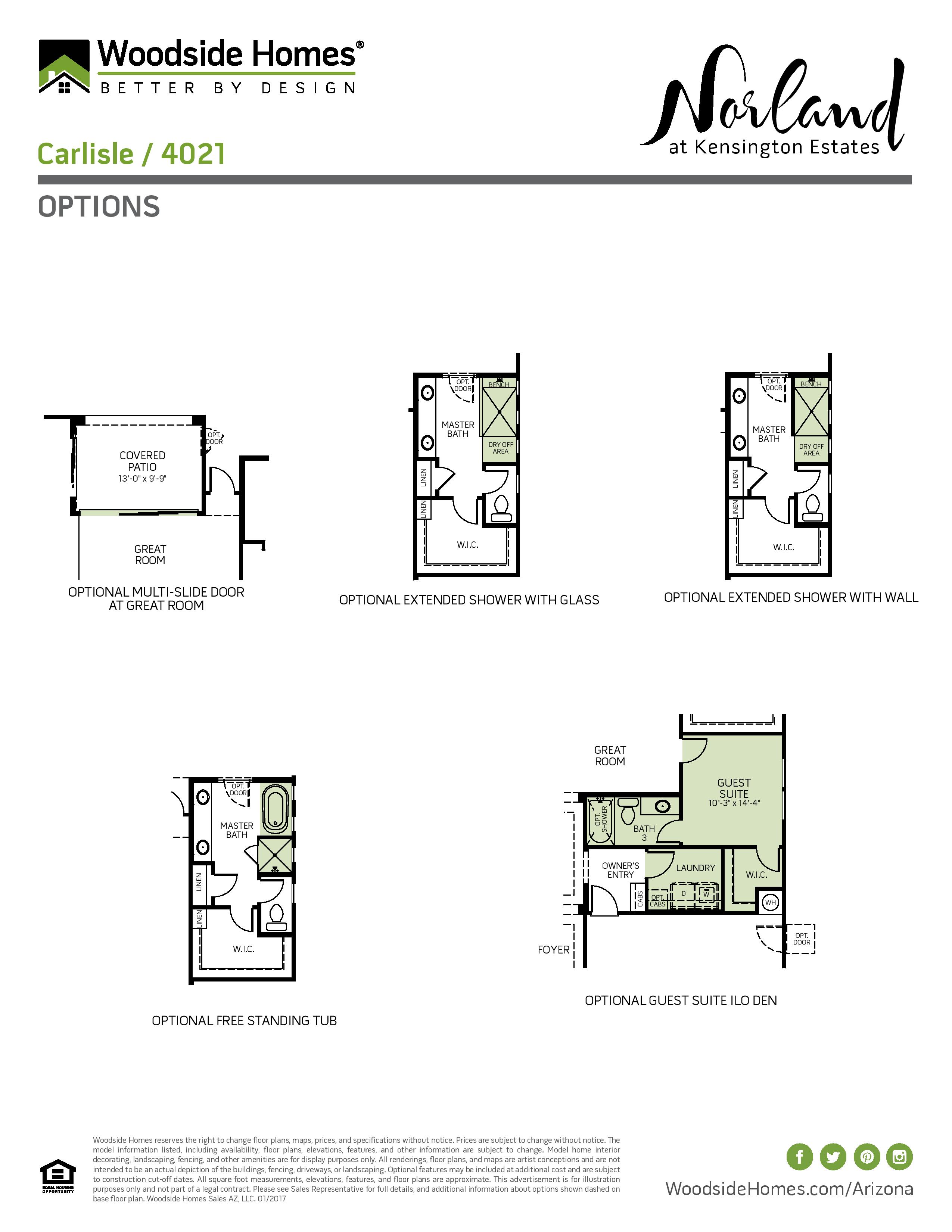 Norland At Kensington Estates Floor Plans