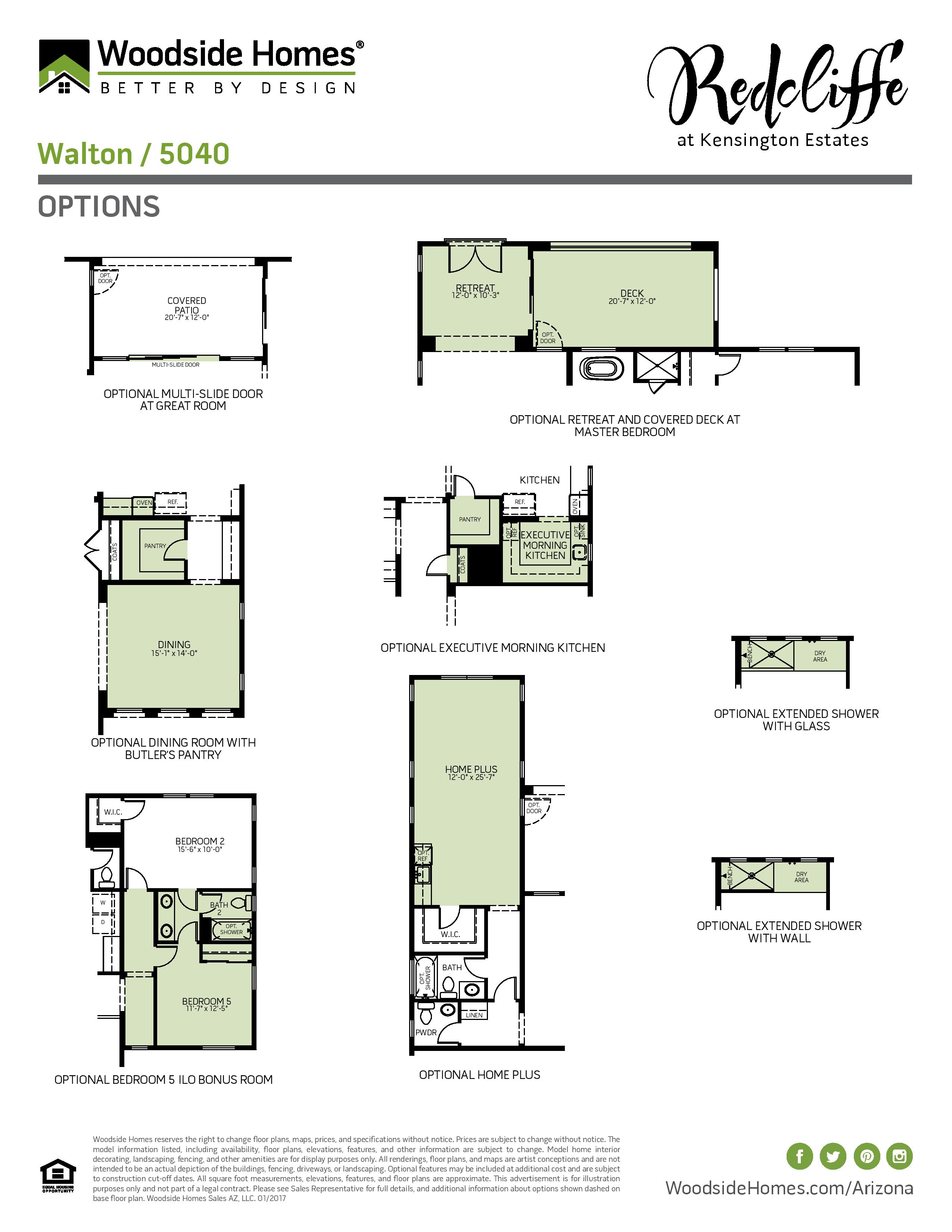 Redcliffe at Kensington Estates Floor Plans Woodside Homes Floor Plans