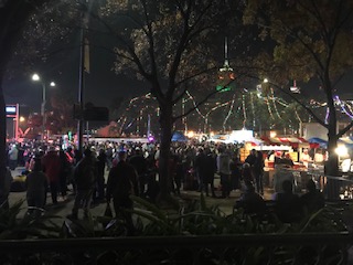 New Years Festival Downtown San Antonio TX Riverwalk