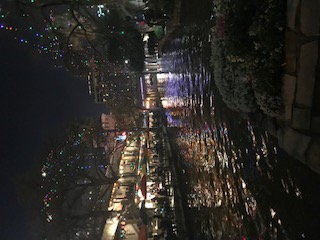 Downtown San Antonio Riverwalk Christmas Lights