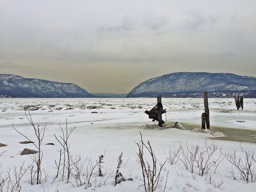 Winter Views from Plum Point, New Windsor