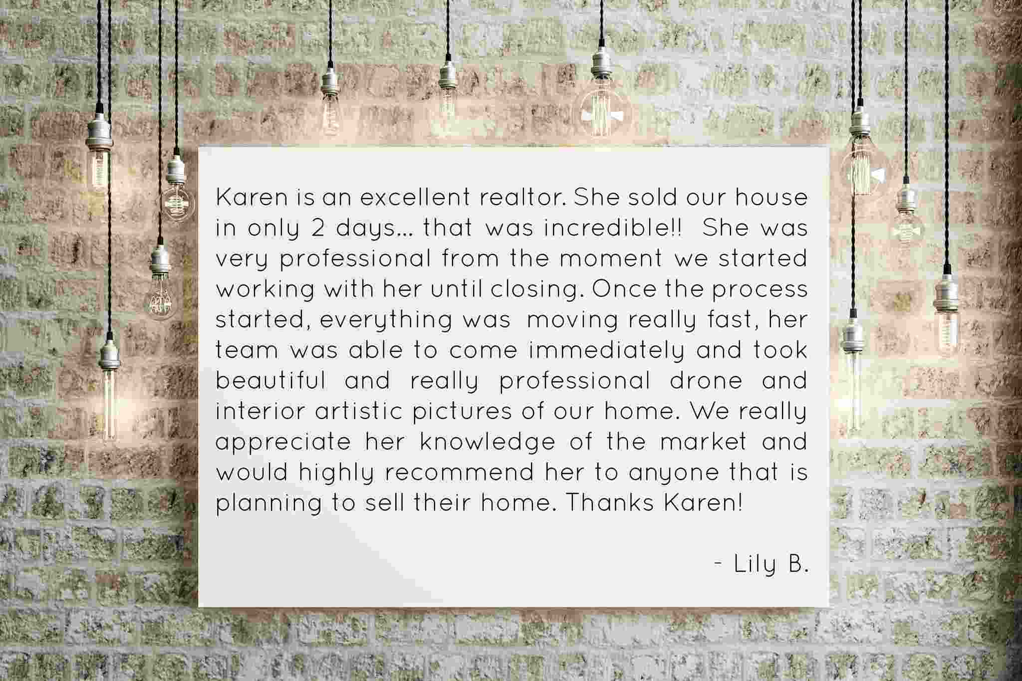 Review - Karen Cooper | Go Platinum Group