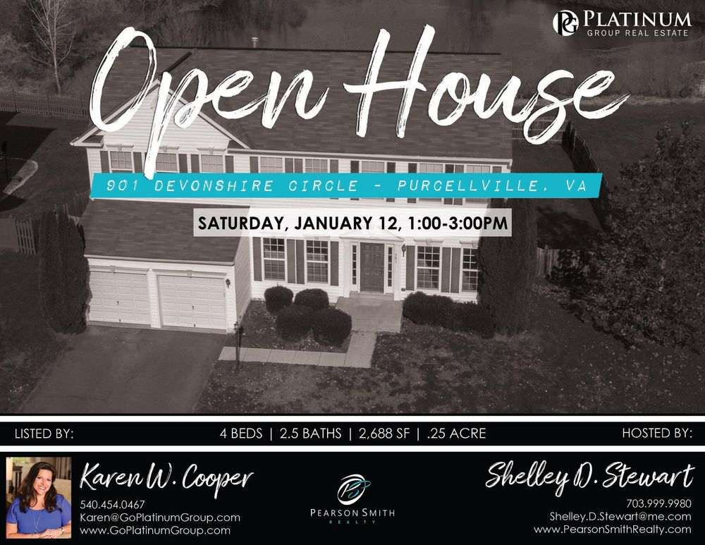 Open House - 901 Devonshire Circle, Purcellville
