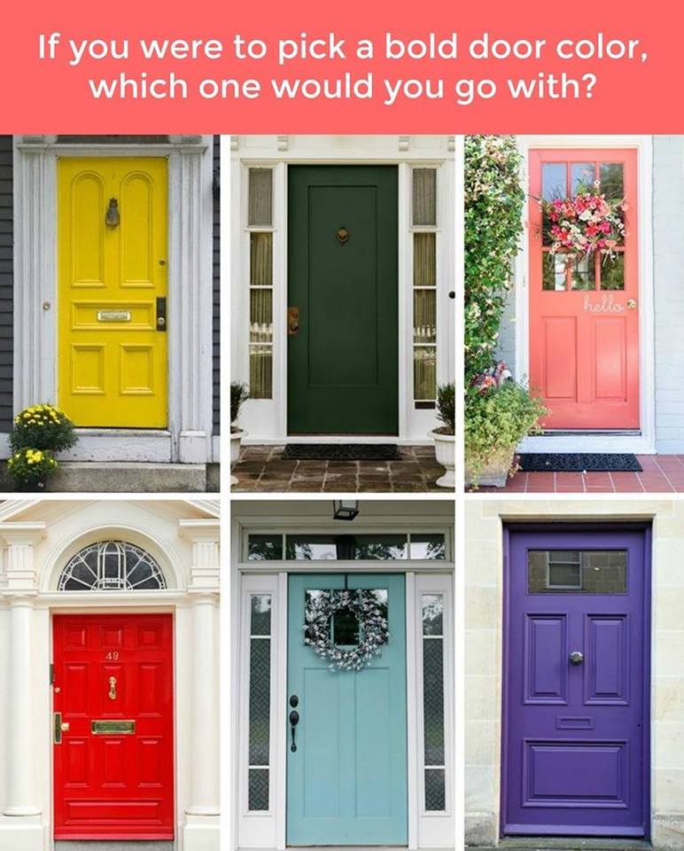 Fun Color Doors