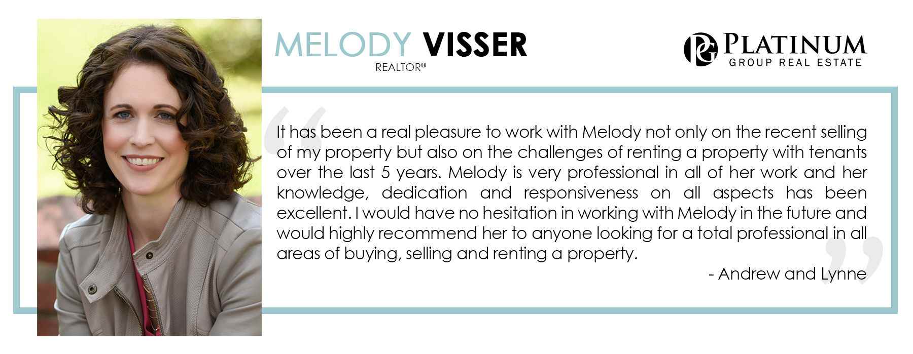 Review - Melody Visser