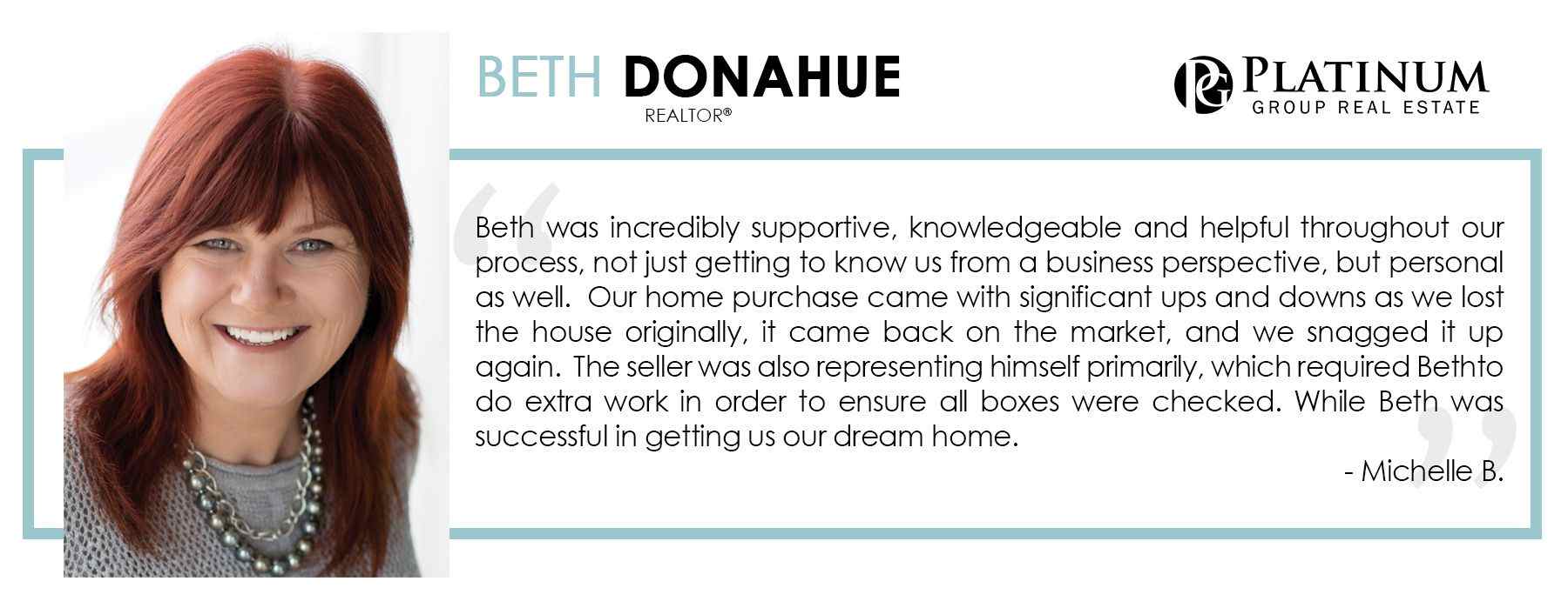 Review - Beth Donahue | Go Platinum Group