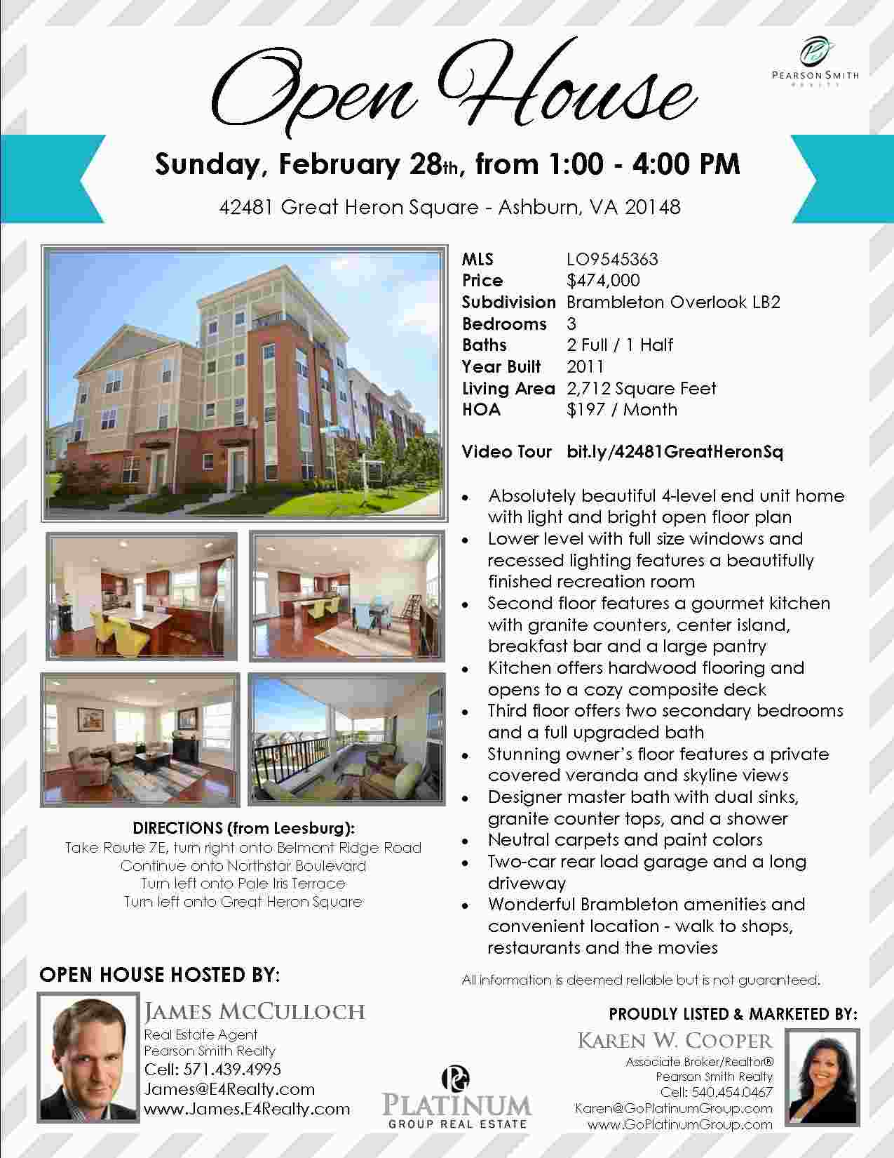 Great Heron Open House