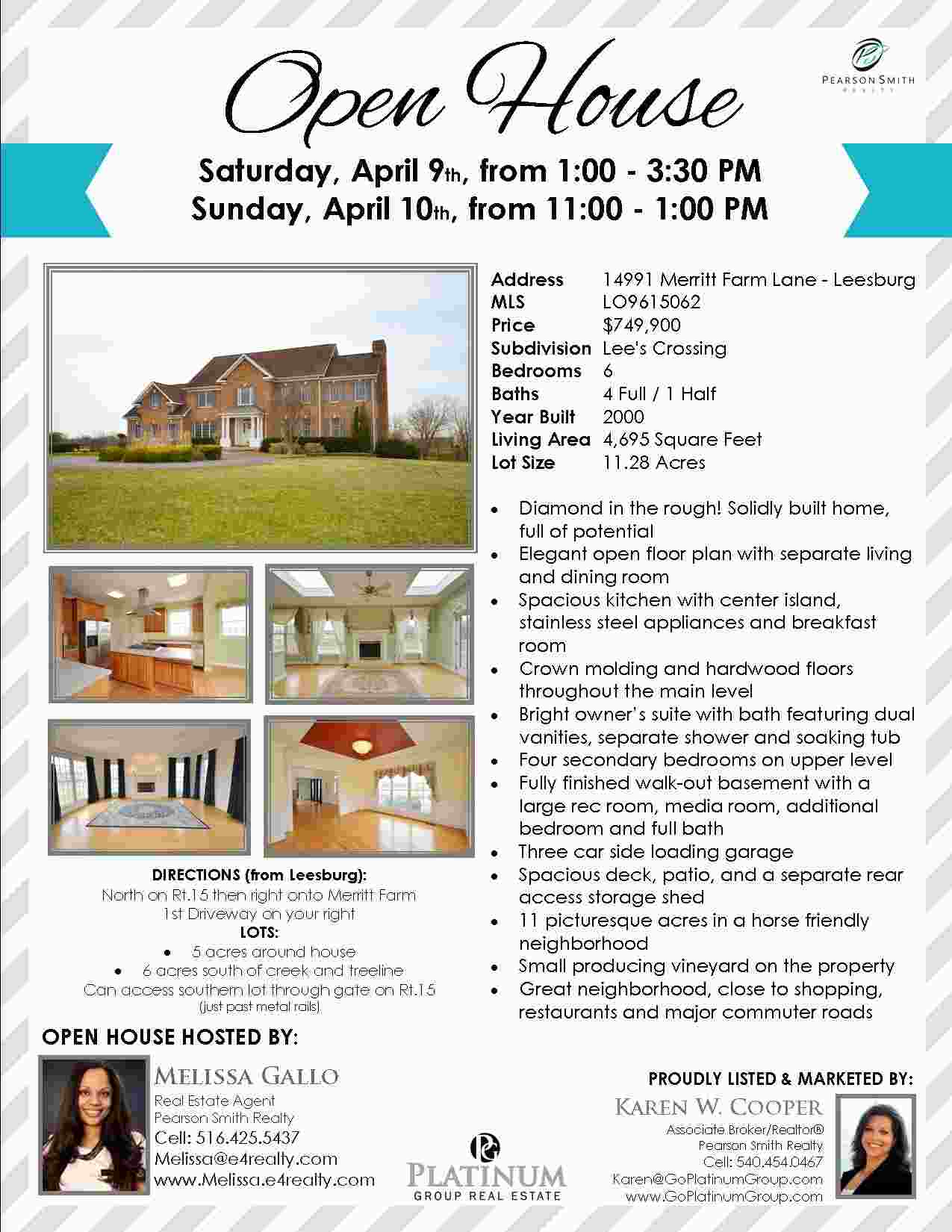 Open House - Merritt Lane