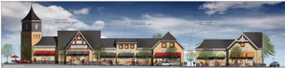  Photo is the artists rendering of the coming soon &ldquo;Lovettsville Square&rdquo; commercial center