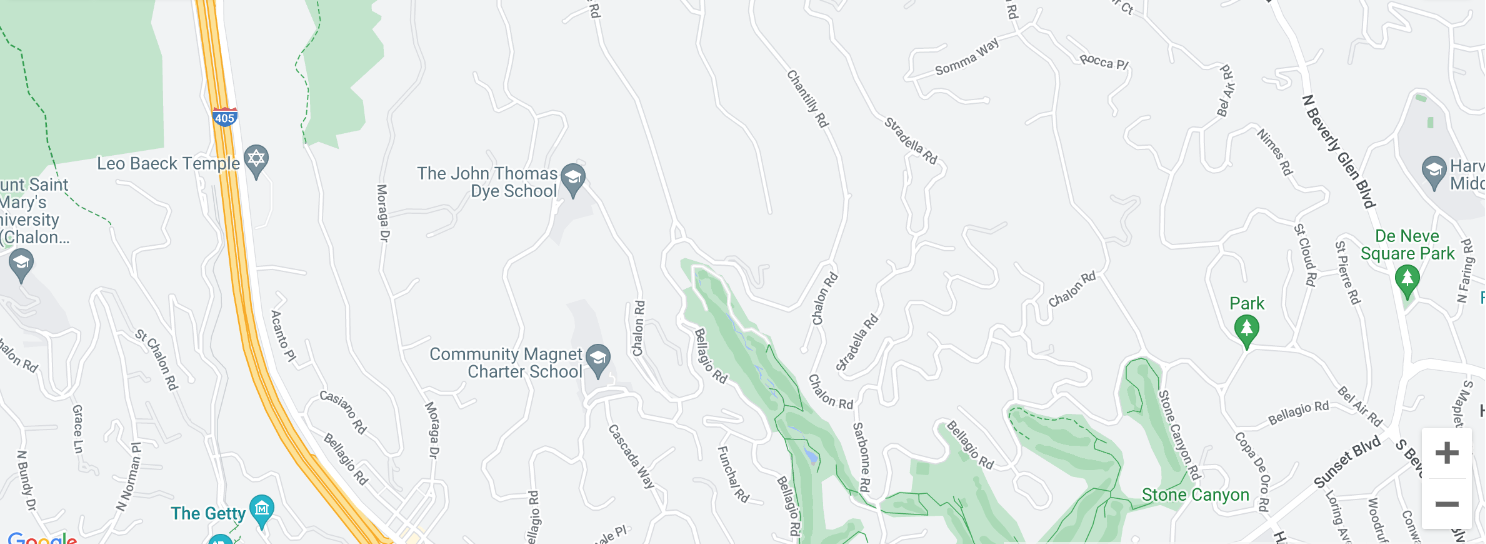 Homes For Sale On Moraga Drive in Bel Air, Ca