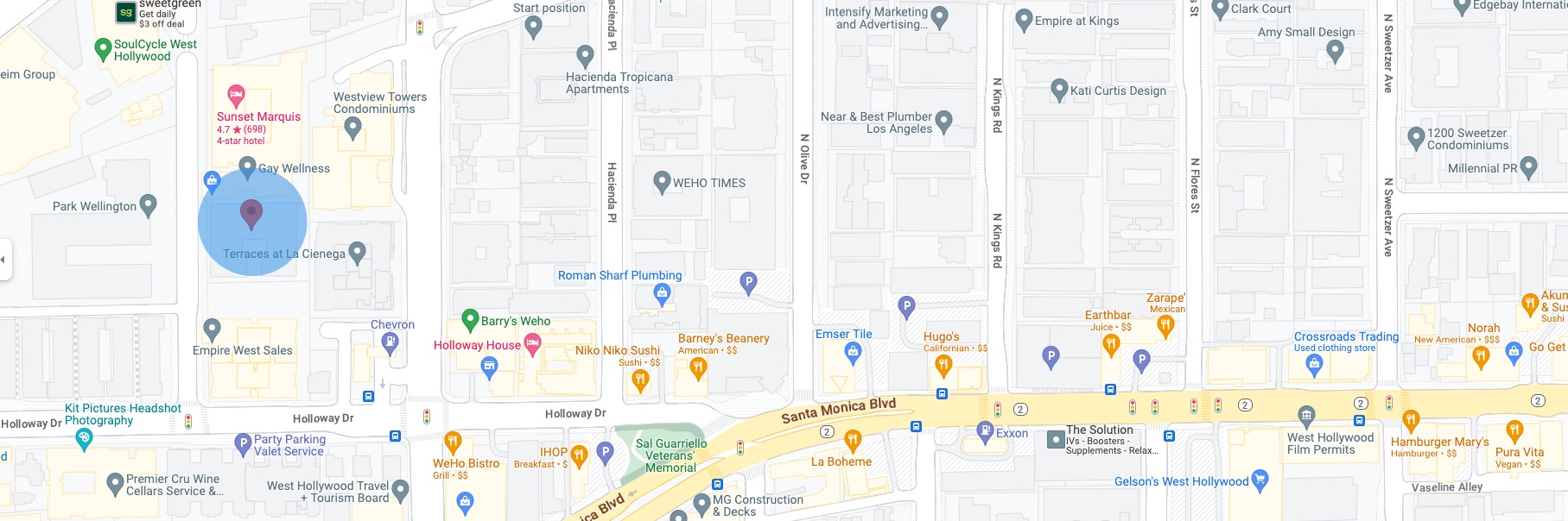 Alta Loma West Condos For Sale 1134 Alta Loma Rd, WEHO