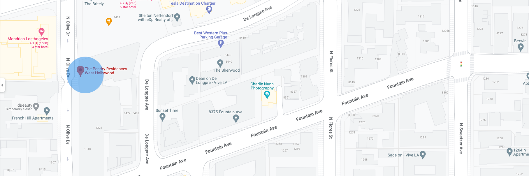 Pendry Residences Luxury Condos For Sale 8420 Sunset Blvd