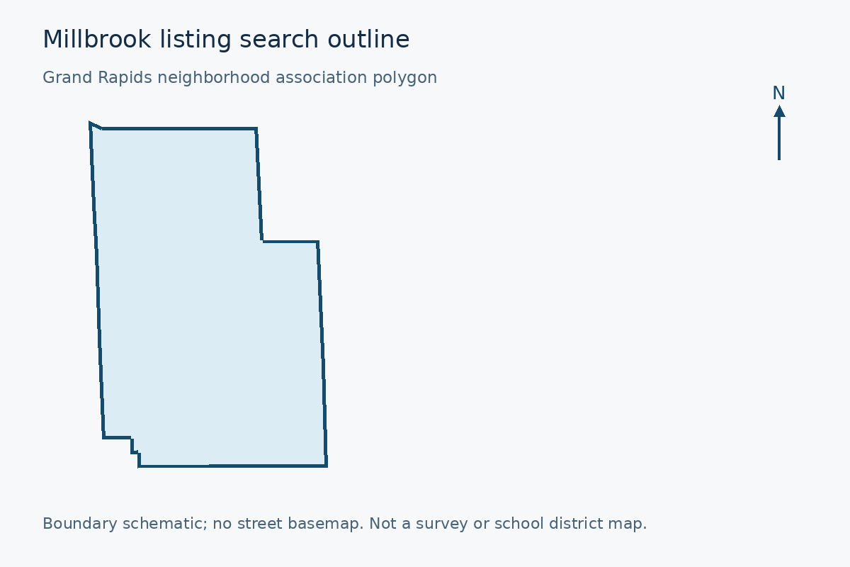 Millbrook neighborhood association search outline