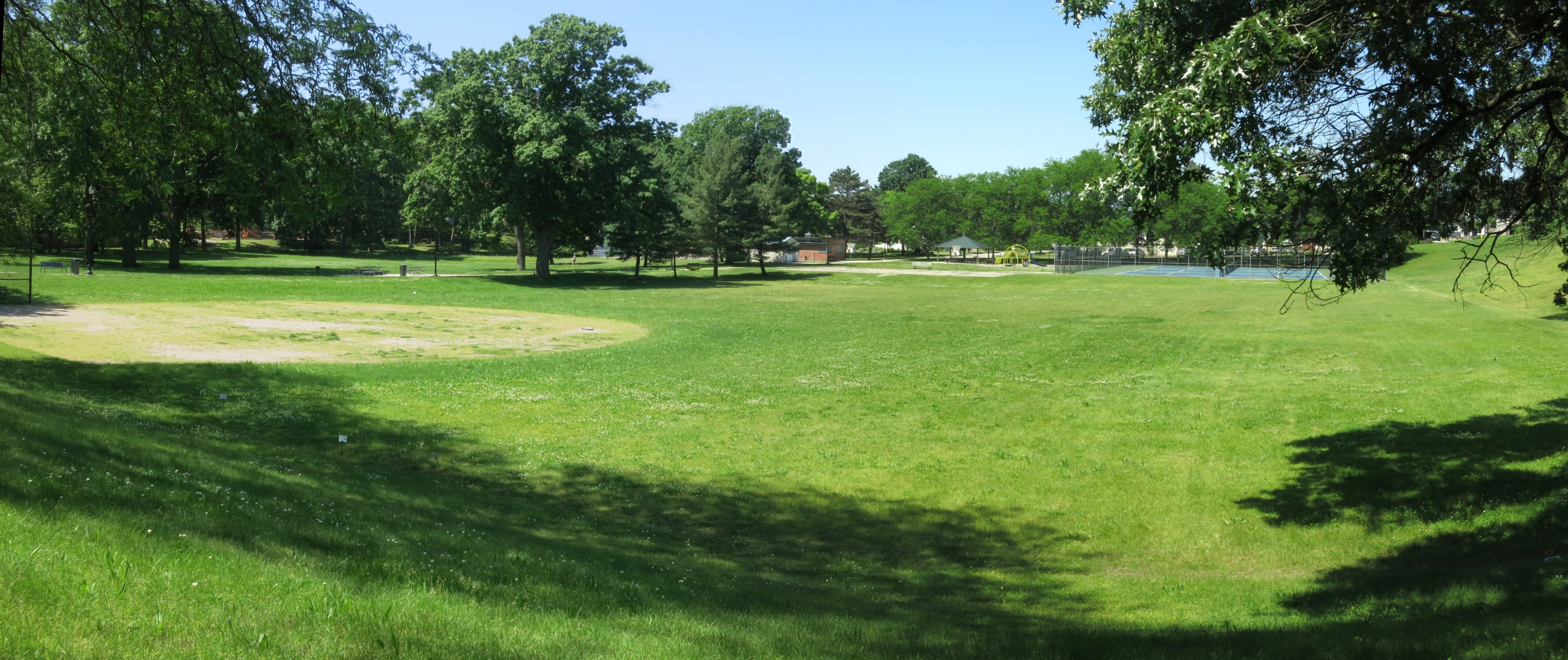Mulick Park in Grand Rapids, northwest of the Indian Village search