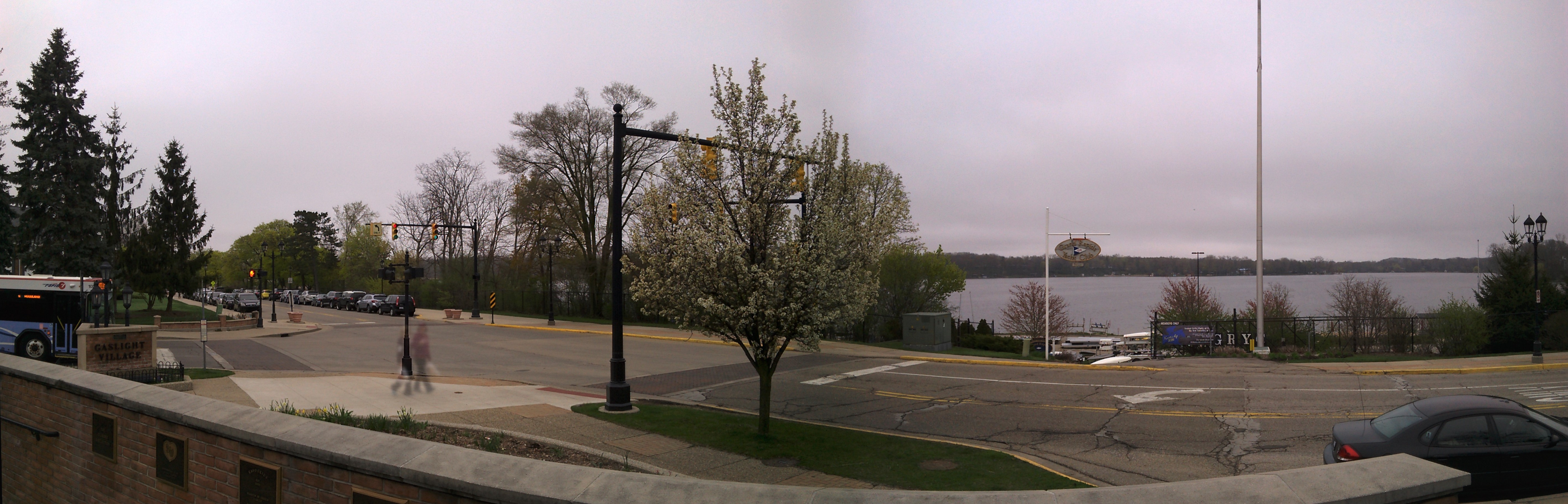 Reeds Lake in East Grand Rapids, outside the Ridgemoor search